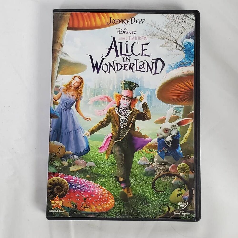 Alice in Wonderland (Disney, Tim Burton) (DVD)
